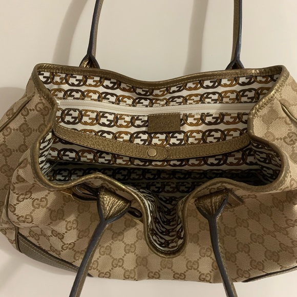 ❌ SOLD in FB❌ Gucci Princy Tote GG Canvas - Picture 5 of 17